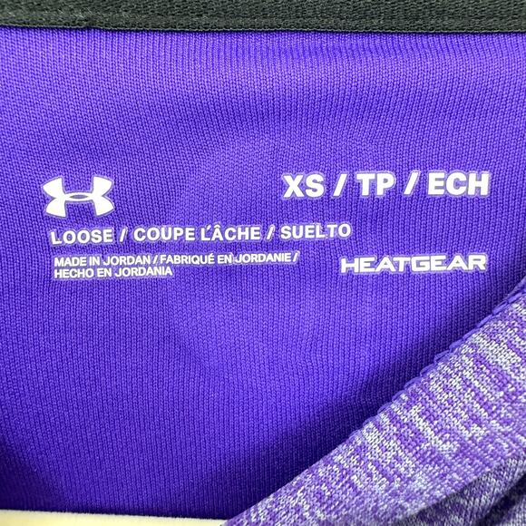 Under Armour Womens Tech Twist Hoodie Size XS Lightweight Active Purple - Picture 2 of 6